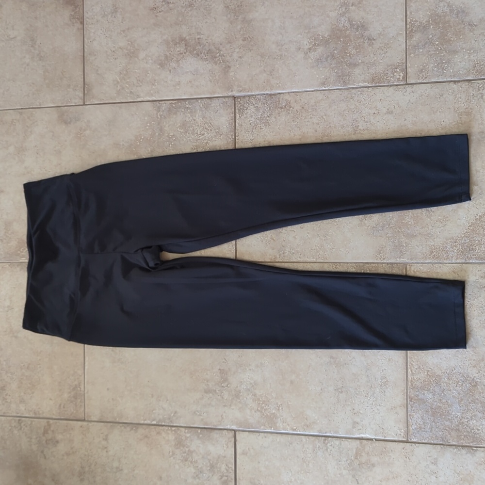 Black Bally workout leggings